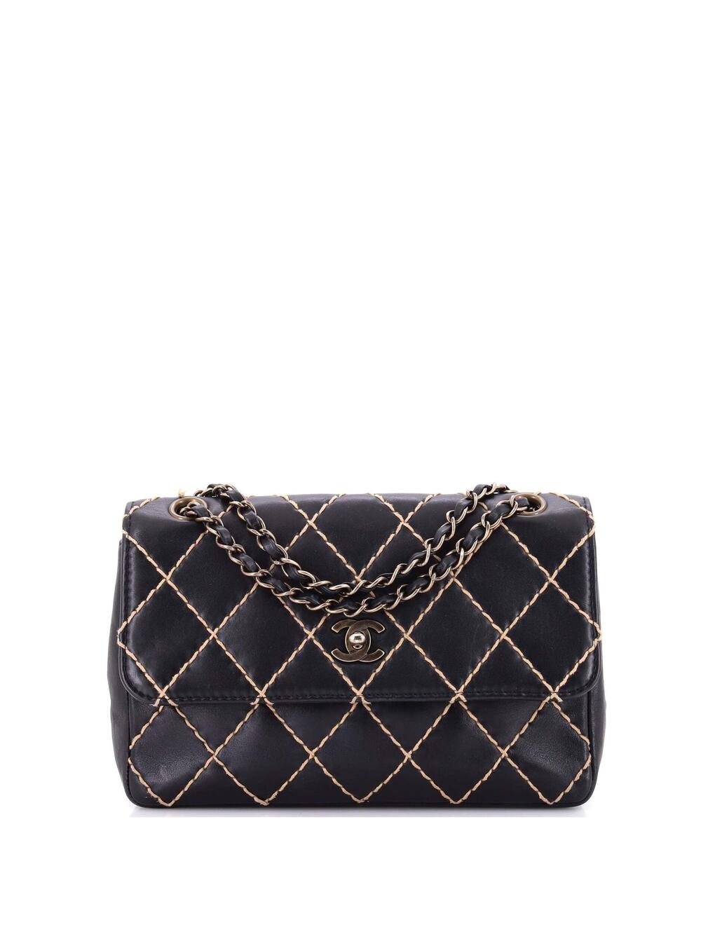 Chanel Surpique Flap Bag Quilted #352362C28B